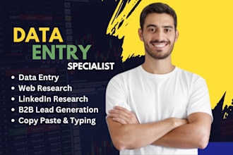 provide data entry services