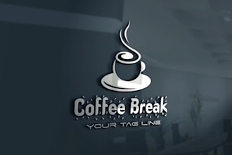 make cooking, cafe, restaurants,drink coffee,bar logo