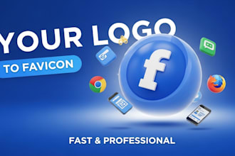 your logo convert to favicon