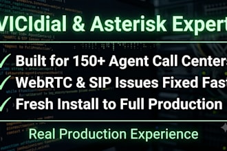 setup and fix your vicidial asterisk call center dialer