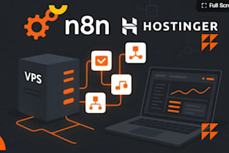 install self hosted n8n on your hostinger vps server