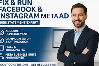 fix facebook and instagram meta ads campaign reinstatmemt meta business suite