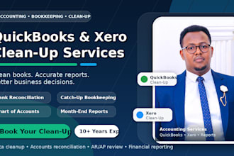 clean up your quickbook and xero