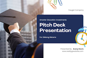 design edtech pitch education funding PPT vcs business plan powerpoint