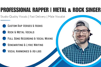 rapper, metal singer, male rapper, male singer, rock singer, male country singer