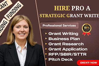expert grant writing ,proposal writing grant research, nonprofit funding success