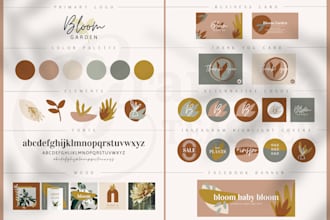 design signature logo branding kit and brand identity for you