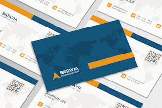 design professional unique business card and any creative card design for you