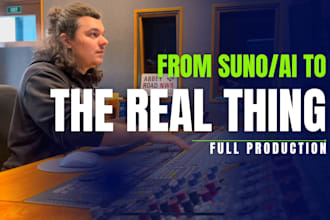 produce suno ai song like a real rock metal band check demo