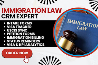 set up immigration law docketwise inszoom eimmigration litify immilytics CRM