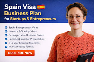 write your spain visa business plan for startups and entrepreneurs