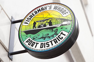 do imaginative and skilled boat logo to help your business for your brand