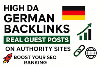 create german guest post backlinks, high da link building