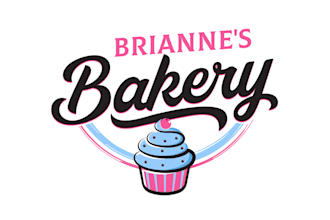make a attractive dessert, cupcake, bakery, candy logo and any graphics design