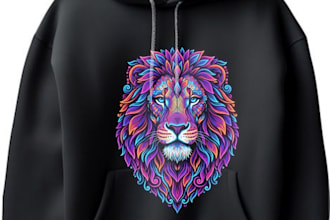 create stunning neon floral art for pod products