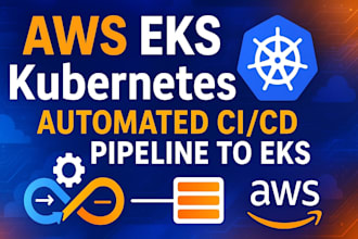 build your cicd pipeline to kubernetes on AWS eks