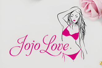 do modern sexy dating logo design with vector file