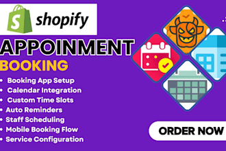 setup shopify appointment booking apntly tipo ointo easy meety bta cowlendar