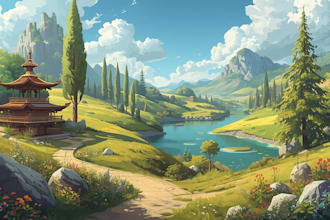 do backyard landscape design rendering