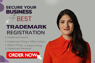 help you secure your brand with USA trademark registration
