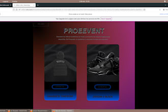 web personalizada para tu negocio o proyecto