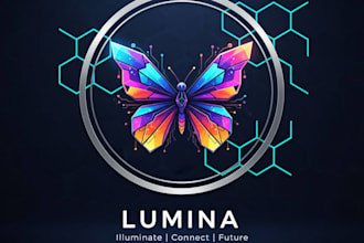 create cartoon mascot colorful butterfly logo design for your business