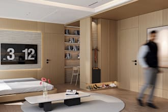 do 3d interior visualization