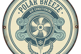 design a professional air conditioning logo