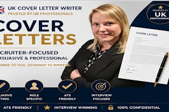write a professional UK cover letter