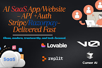 build a fast ai saas, website, or tool with API integration