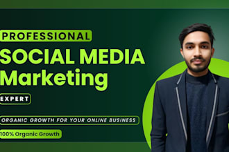 expert social media marketing manager and content creation