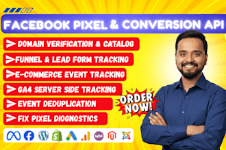 set up conversion tracking for google ads, facebook,form tracking,conversion API
