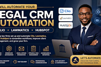 automate your legal CRM with clio, lawmatics and hubspot