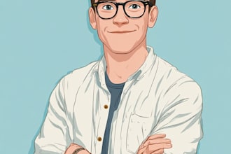 make a disney children cartoon illustration