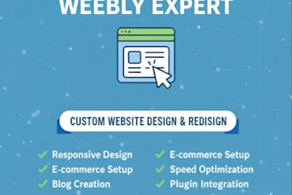 build a modern, responsive weebly website