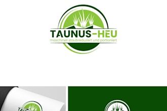 design a custom agriculture logo for your farm or agribusiness