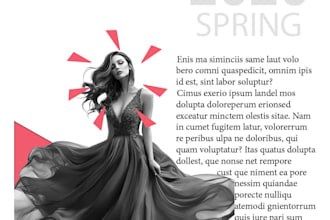 design modern magazines, brochures and catalogs in indesign