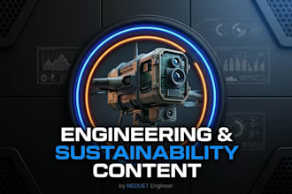 author technical articles for environmental technology businesses