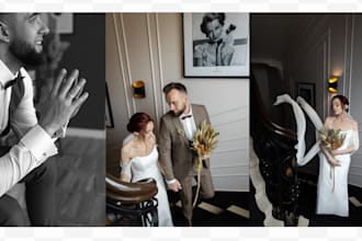 do wedding photo editing