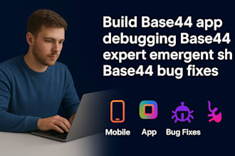build base44 app debugging base44 expert emergent sh base44 bug fixes