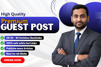 do premium SEO guest post backlinks and publish news articles