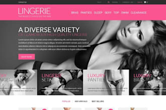design squarespace adult store novelty toy lingerie shop dvd store website