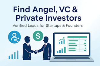 provide angel investor leads and venture capital leads