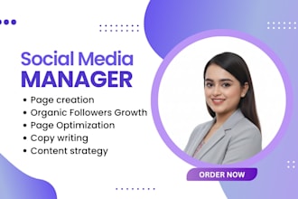 be your social media manager