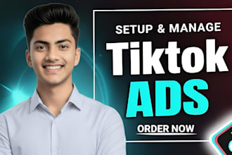 run tiktok ads, manage tiktok marketing and be your expert tiktok ads manager