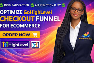 optimize gohighlevel checkout funnel for ecommerce