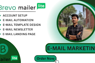 design brevo mailer lite email template newsleter