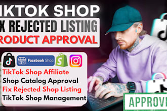 fix tiktok shop, fix rejected listing, tiktok catalog fix, product listing
