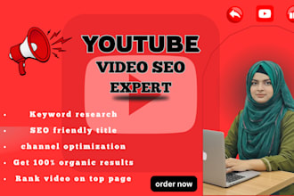 be your youtube video SEO expert