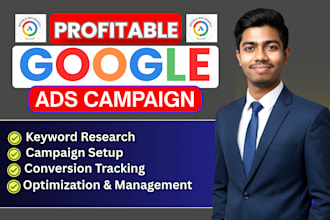 setup and manage google ads and conversion tracking